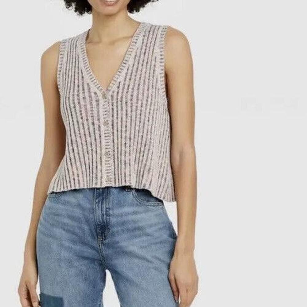Universal Thread Button Sweater Vest